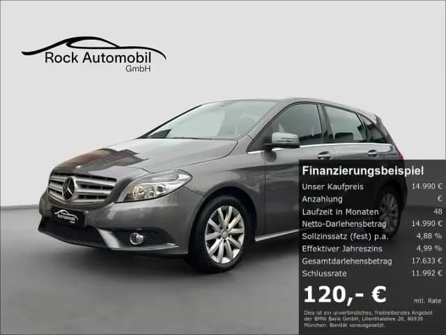 Main__Slider__Photo:Mercedes-Benz B 180 7G-DCT Automatik *Garantie* 05/2014-0