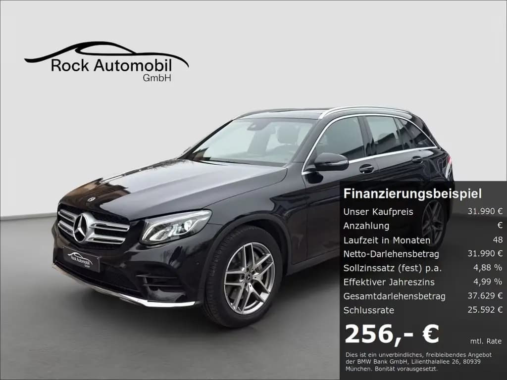 Main__Slider__Photo:Mercedes-Benz GLC 220 d 4M 9G AMG Line LED *Garantie* 03/2019-0