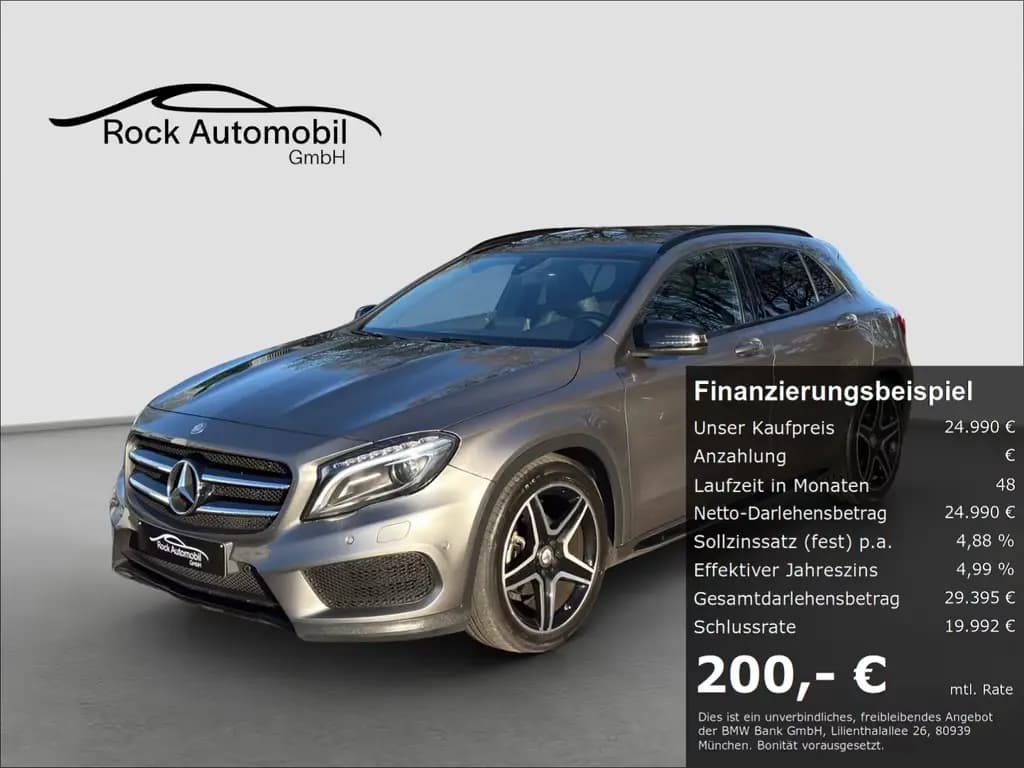 Main__Slider__Photo:Mercedes-Benz GLA 180 AMG Line 7G *Garantie* 02/2017-0