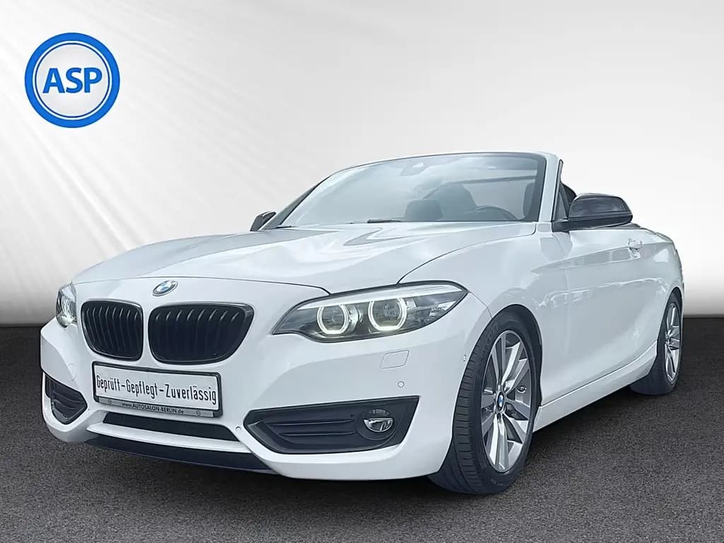 Main__Slider__Photo:BMW 220 i Cabrio AUT Advantage LED H&K NAVI SHZ PDC 06/2018-0