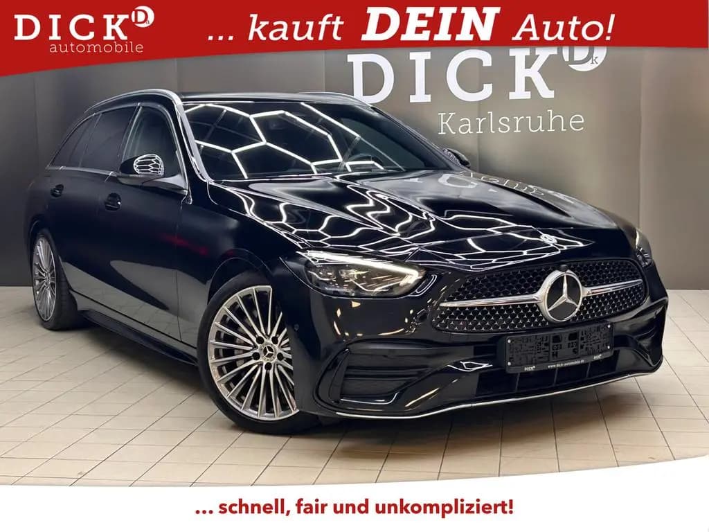 Main__Slider__Photo:Mercedes-Benz C 220 d 9G 2X AMG Line LED+SHZ+NAVI+KAMER+TEMP+ 01/2022-0