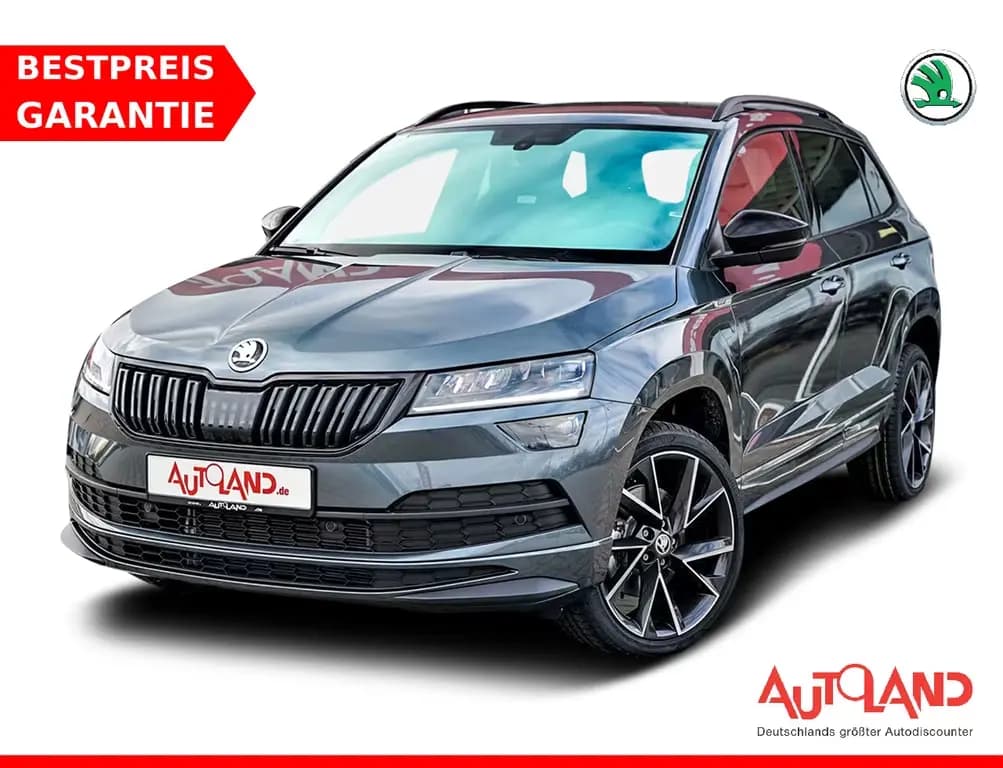 Main__Slider__Photo:Skoda Karoq 1.5 TSI DSG Sportline LED ACC Kamera DAB 02/2021-0