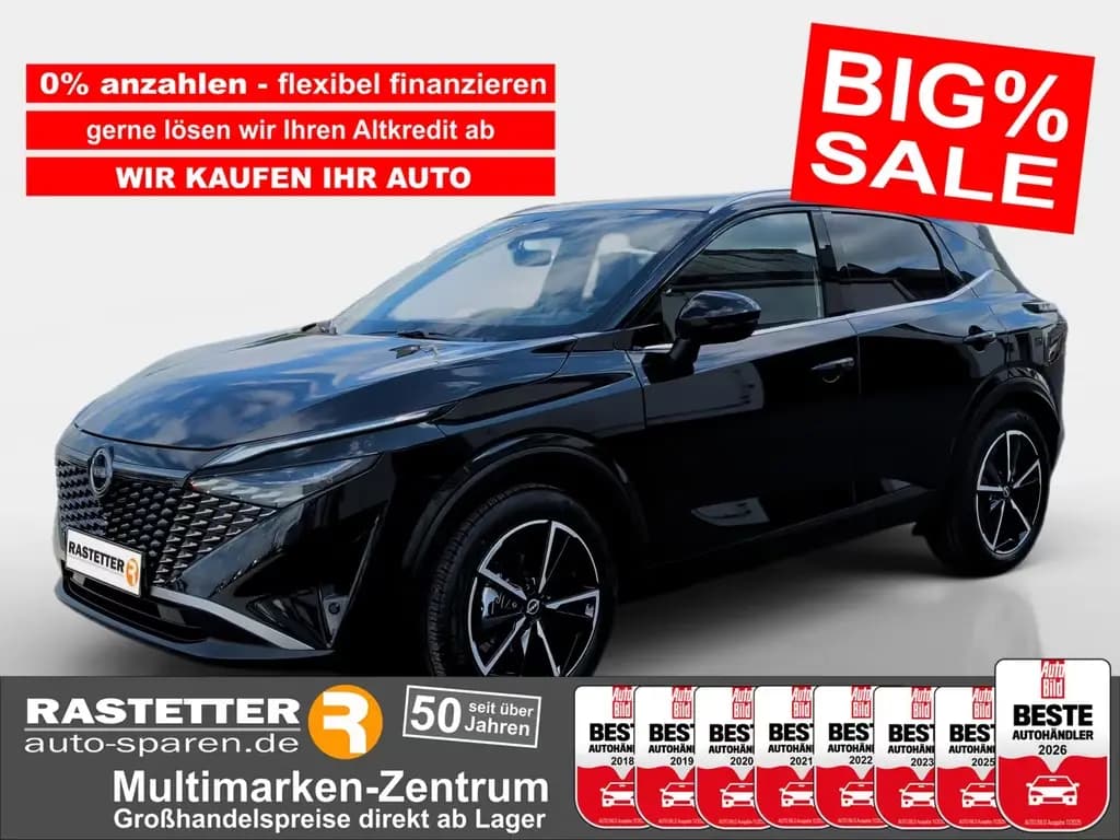 Main__Slider__Photo:Nissan Qashqai 4x4 tekna Leder+Pano+ProPILOT+19Z+HUD+Ma 03/2026-0
