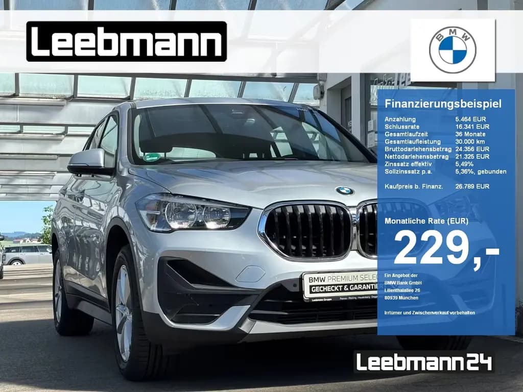 Main__Slider__Photo:BMW X1 xDrive20i Advantage AHK/HUD/NAVI 07/2020-0