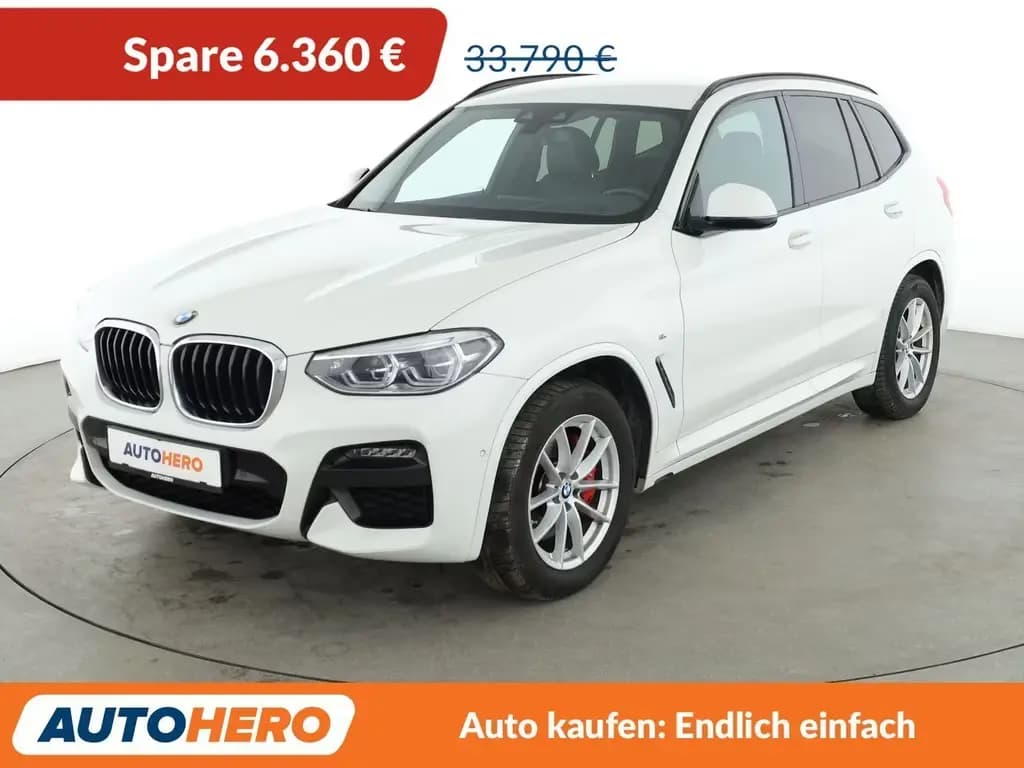 Main__Slider__Photo:BMW X3 xDrive 20d Mild-Hybrid M Sport Aut.*NAVI*LED* 07/2021-0