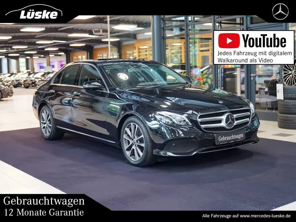 Main__Slider__Photo:Mercedes-Benz E 220 d AVANTGARDE Leder Schiebedach Standheizun 11/2018-0