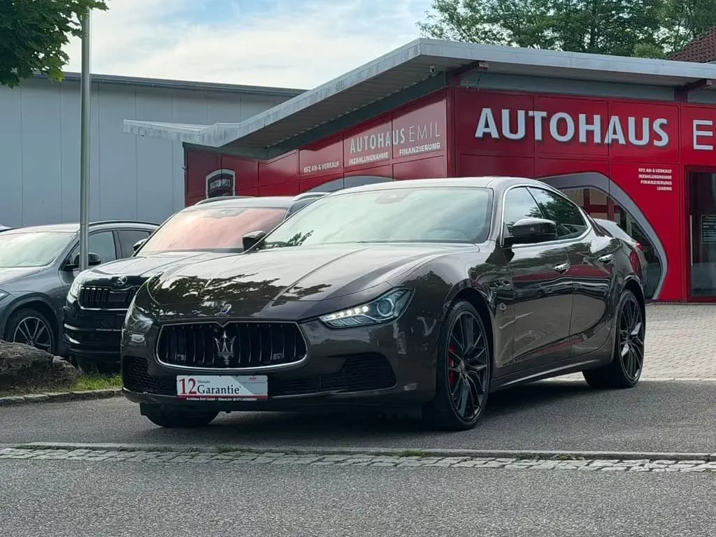 Main__Slider__Photo:Maserati Ghibli 3,0V6 /DAB/360Kam/ACC/Navi/LED 08/2017-0