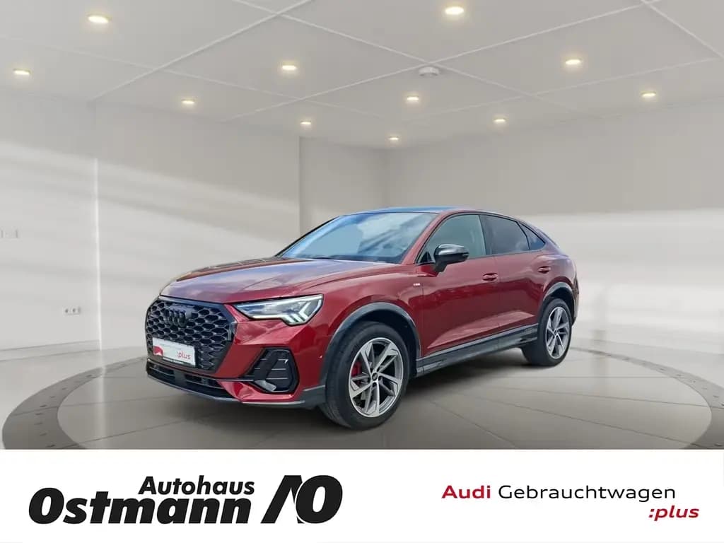 Main__Slider__Photo:Audi Q3 Sportback 40 TFSI quattro S line AHK Matrix 04/2023-0