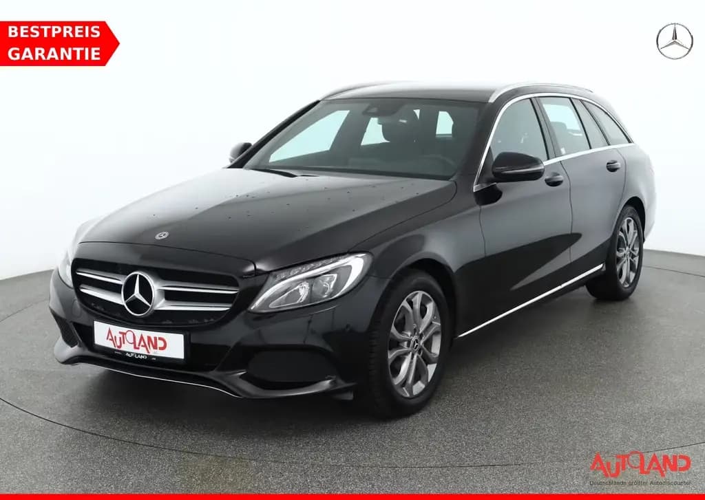 Main__Slider__Photo:Mercedes-Benz C 180 T Avantgarde LED Navi Sitzheizung PDC 06/2017-0