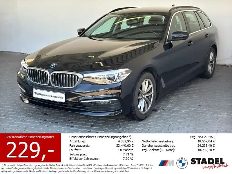 Main__Slider__Photo:BMW 520 d Tour. Navi.LED.RüKam.Sitzheiz.ParkAssistent 12/2018-0