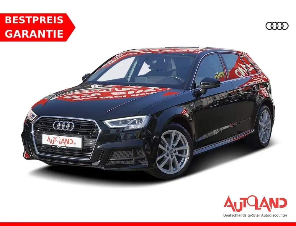 Main__Slider__Photo:Audi A3 1.0 TFSI Sportback S-Line LED Sitzheizung PDC 11/2018-0