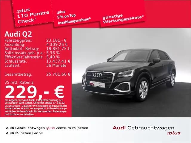 Main__Slider__Photo:Audi Q2 35 TFSI S tronic advanced Navi+/PDC 03/2023-0
