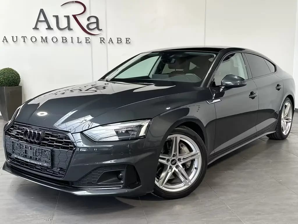 Main__Slider__Photo:Audi A5 SpB 45 TFSI Qu Black NAV+LED+AHK+VOCKPIT+PANO 09/2022-0