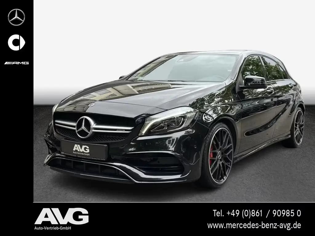 Main__Slider__Photo:Mercedes-Benz A 45 AMG AMG A 45 4M Perf.Abgas Night LED Kamera 19" Navi 04/2018-0