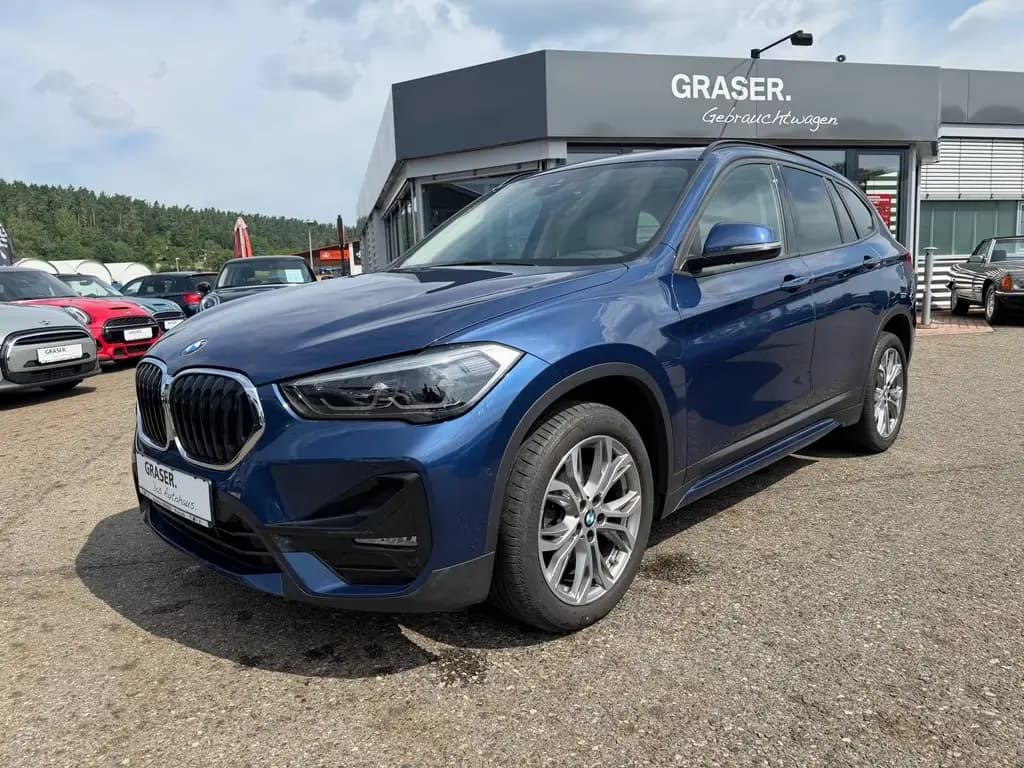 Main__Slider__Photo:BMW X1 xDrive18d Sport Line Navi DAB LED RFK Shz 12/2020-0