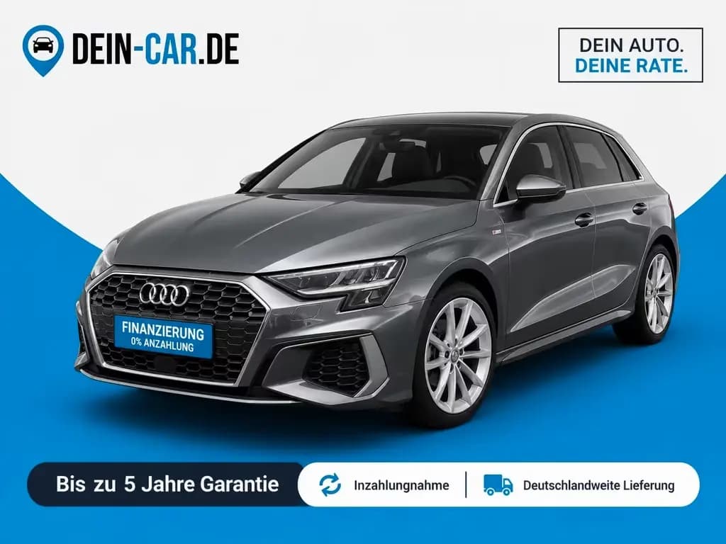 Main__Slider__Photo:Audi A3 Sportback 30 TFSI S line*DIGITALCOCKPIT*SHZ* 08/2021-0