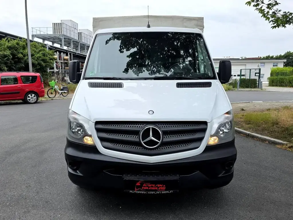 Main__Slider__Photo:Mercedes-Benz Sprinter II 213 CDI, PRITSCHE + PLANE, KLIMA, 09/2014-1