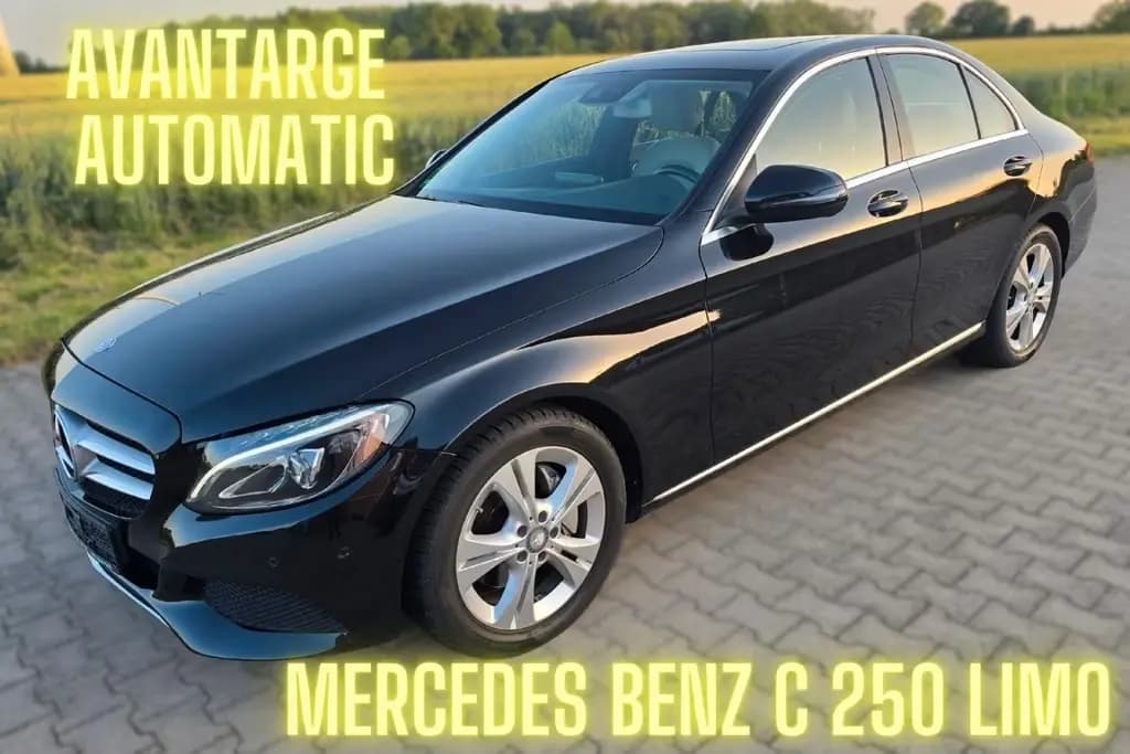 Main__Slider__Photo:Mercedes-Benz C 250 Limo Avantage LED Leder 8 x Alu 1.Hand 01/2016-0