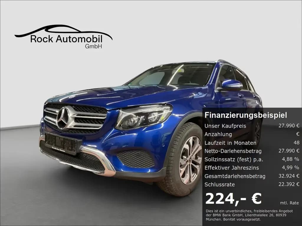 Main__Slider__Photo:Mercedes-Benz GLC 250 4Matic 9G AMG LED Panorama *Garantie* 11/2018-0