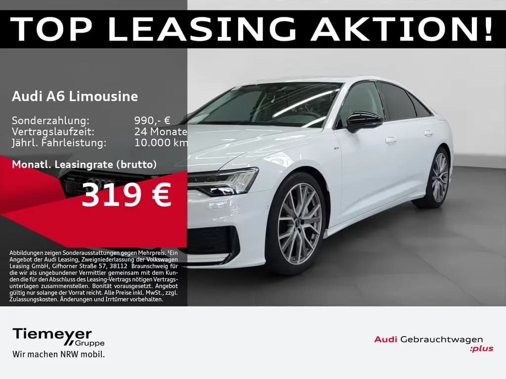 Main__Slider__Photo:Audi A6 Limousine 45 TFSI Q S LINE HD-MATRIX HuD LM20 05/2023-0