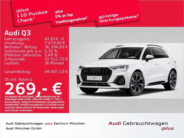 Main__Slider__Photo:Audi Q3 40 TFSI qu. S tronic S line StdHzg/AHK/Navi+/ 03/2025-0