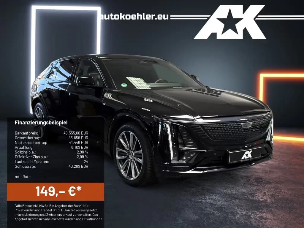 Main__Slider__Photo:Cadillac Other Lyriq Sport AWD 21"Leder AKG-Sound Pano VOLL 01/2025-0