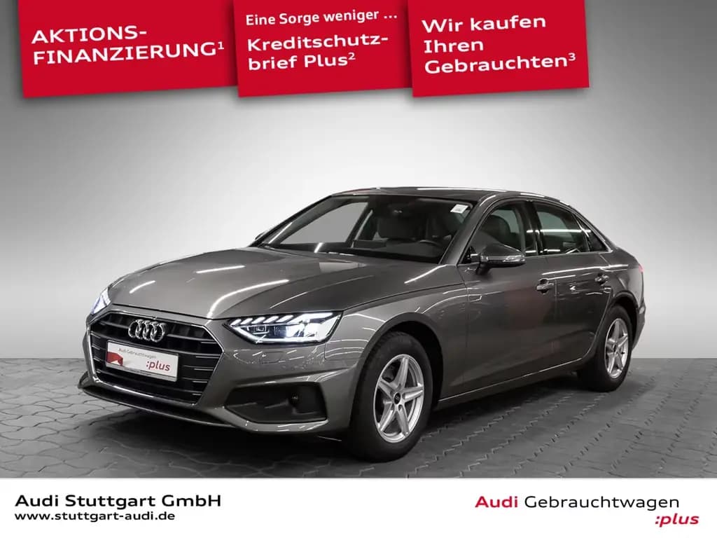 Main__Slider__Photo:Audi A4 Limousine 35 TFSI Matrix Leder connect PDC+ 06/2022-0