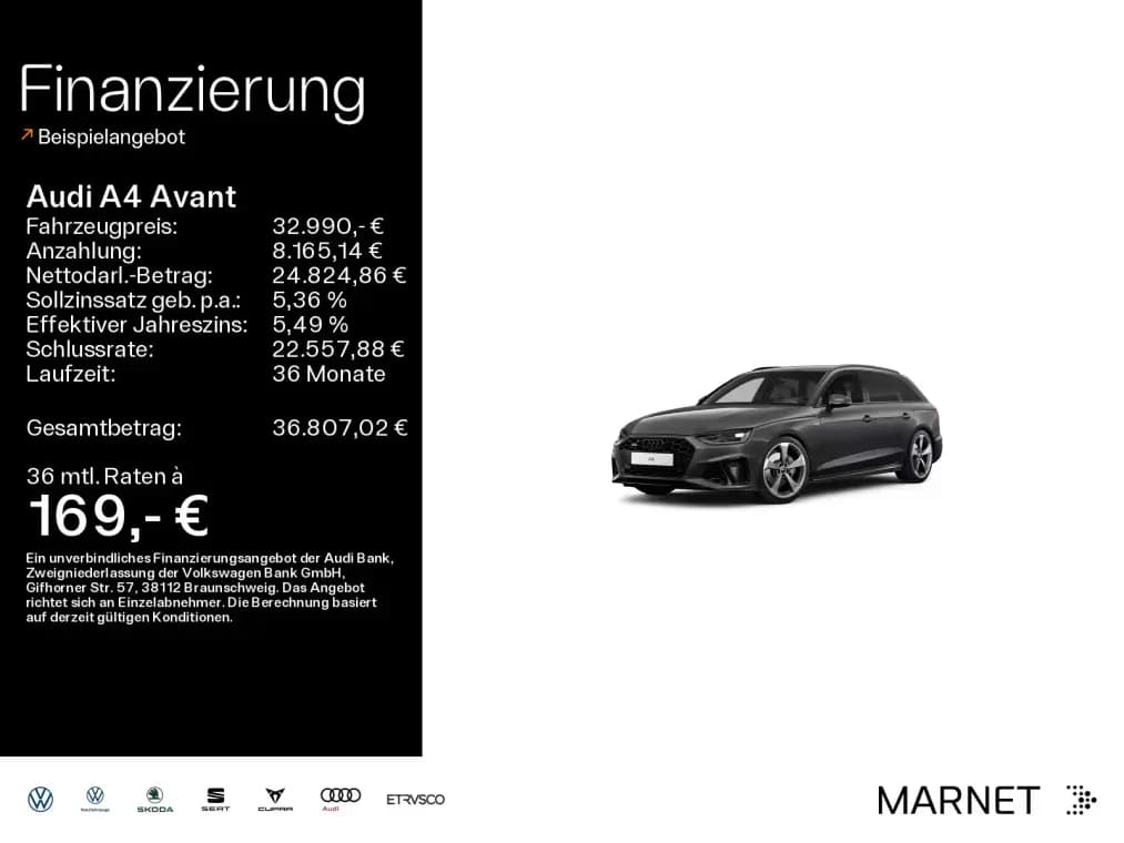 Main__Slider__Photo:Audi A4 Avant 40 TFSI qu S line competition edition*N 05/2023-0