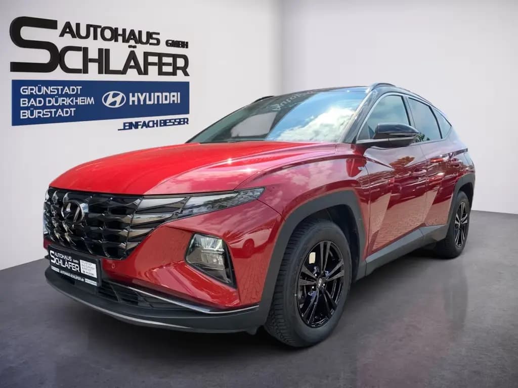 Main__Slider__Photo:Hyundai TUCSON 1.6 T-GDI Prime Mild-Hybrid ECS Sicherhei 12/2021-0
