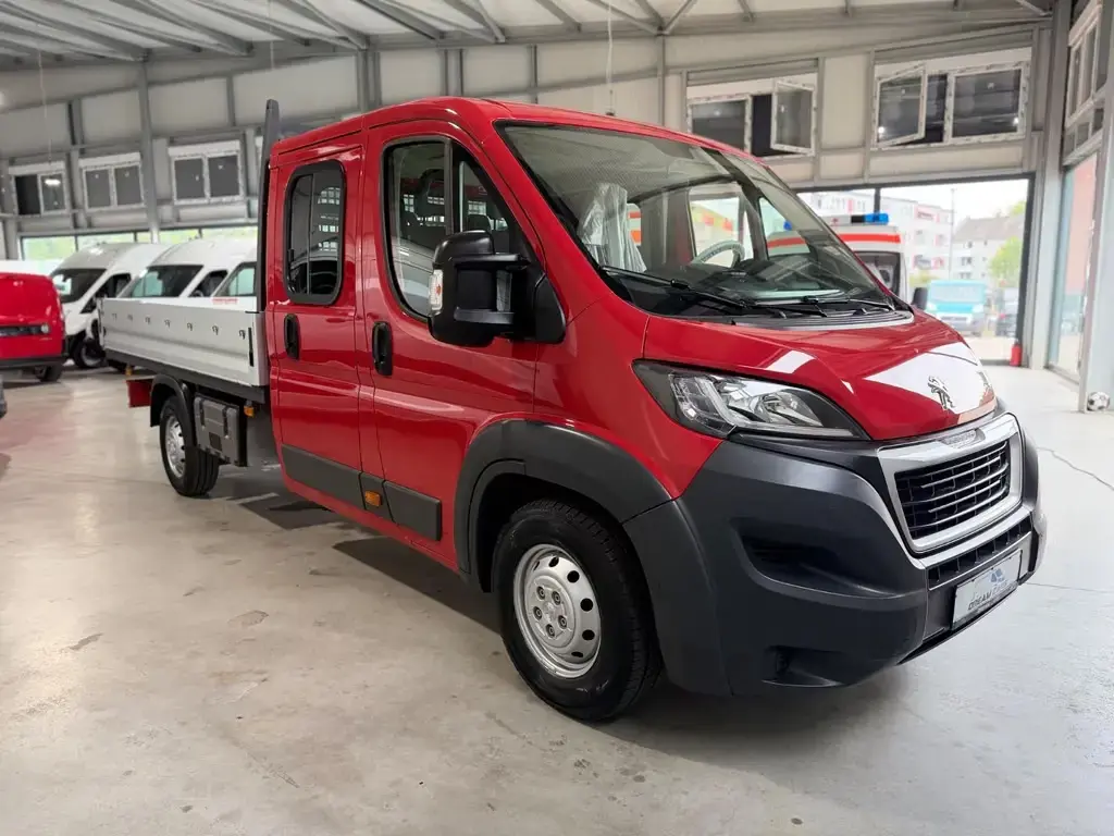 Main__Slider__Photo:Peugeot Boxer MAXI Pritsche Doka 435 L4 130*61.000KM*TÜV 11/2017-1