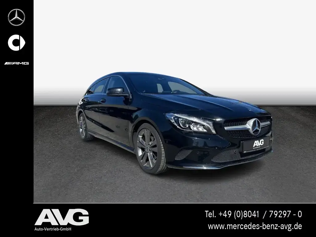 Main__Slider__Photo:Mercedes-Benz CLA 200 Shooting Brake Urban LED Tempomat 09/2017-1