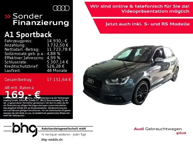 Main__Slider__Photo:Audi A1 Sportback 1.4 TFSI S tronic S line Edition ad 02/2018-1