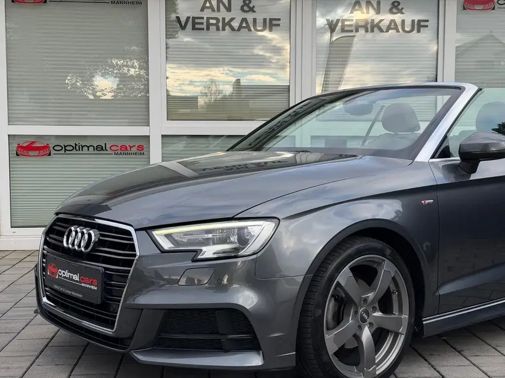 Main__Slider__Photo:Audi A3 Cabriolet S-Line/DAYTONAGRAU/XENON/VOLLEDER 11/2017-1