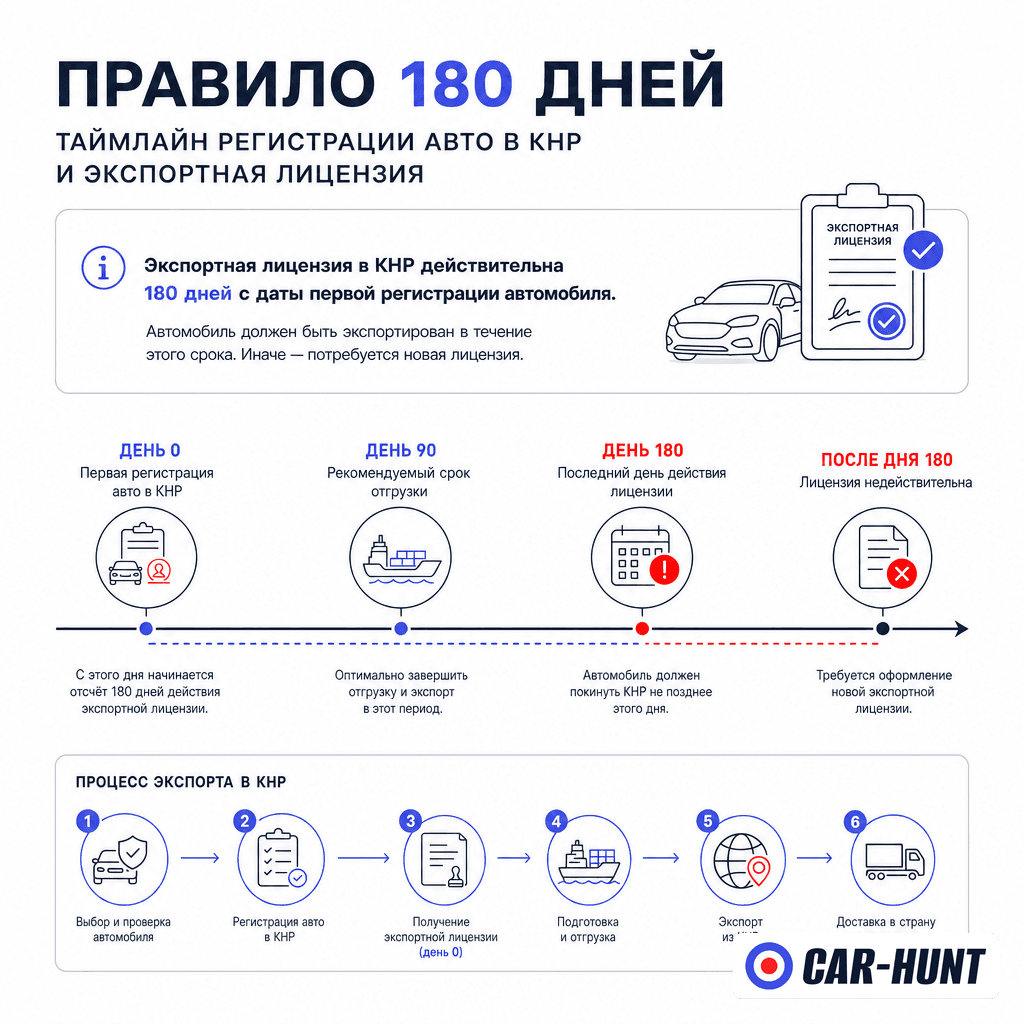 Новые правила экспорта авто из Китая с 1 января 2026 года