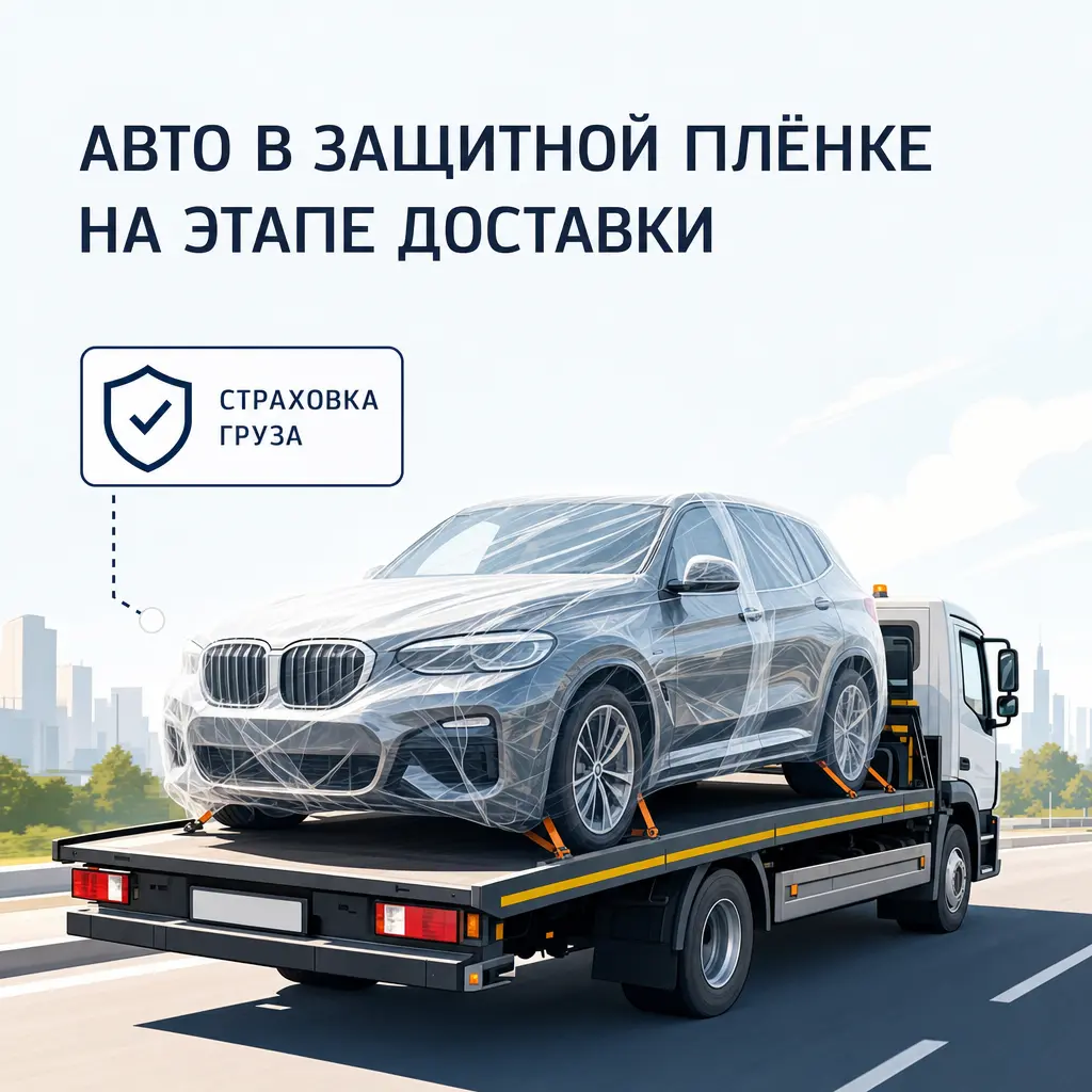 Страхование груза при доставке авто из Кореи в Россию