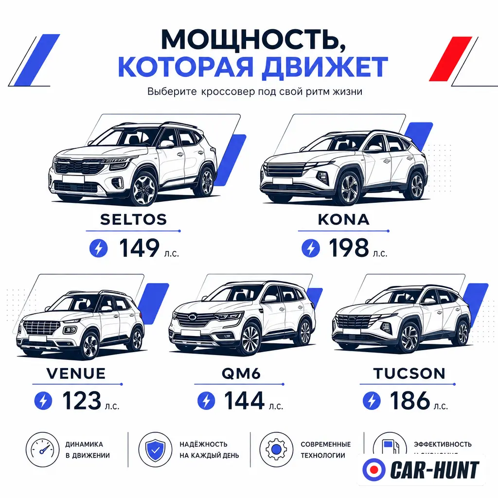 Кроссоверы из Кореи под льготный утильсбор