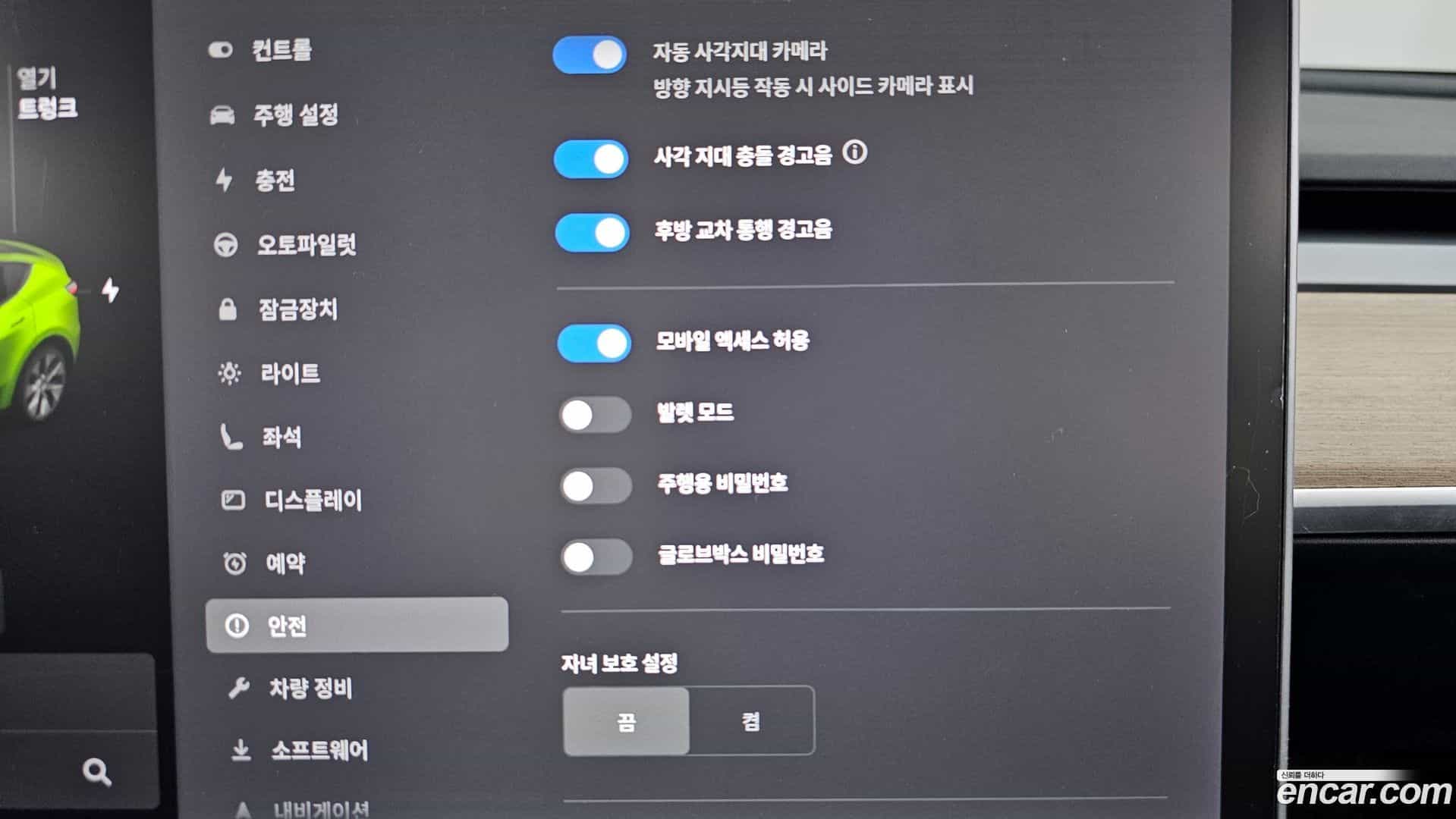 Model Y Tesla 2021.5-OPTION-020