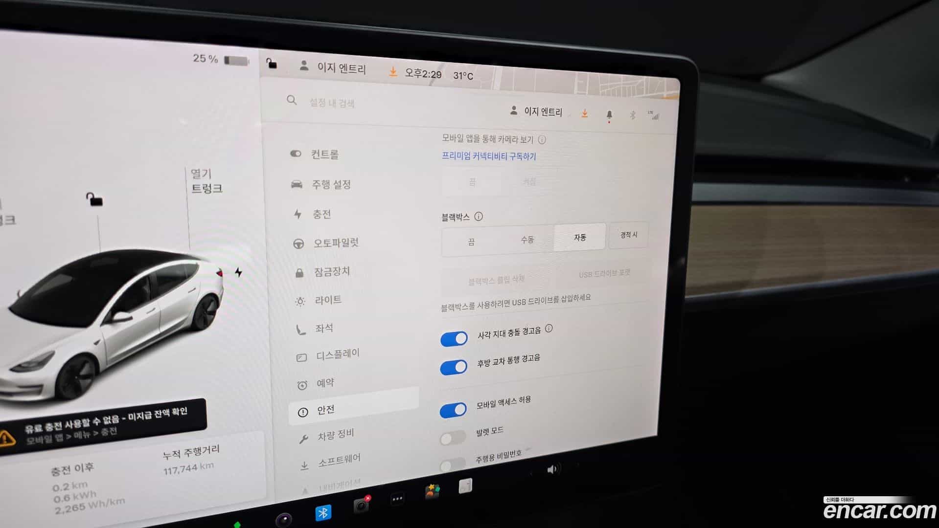 Model 3 Tesla 2021.5-OPTION-021