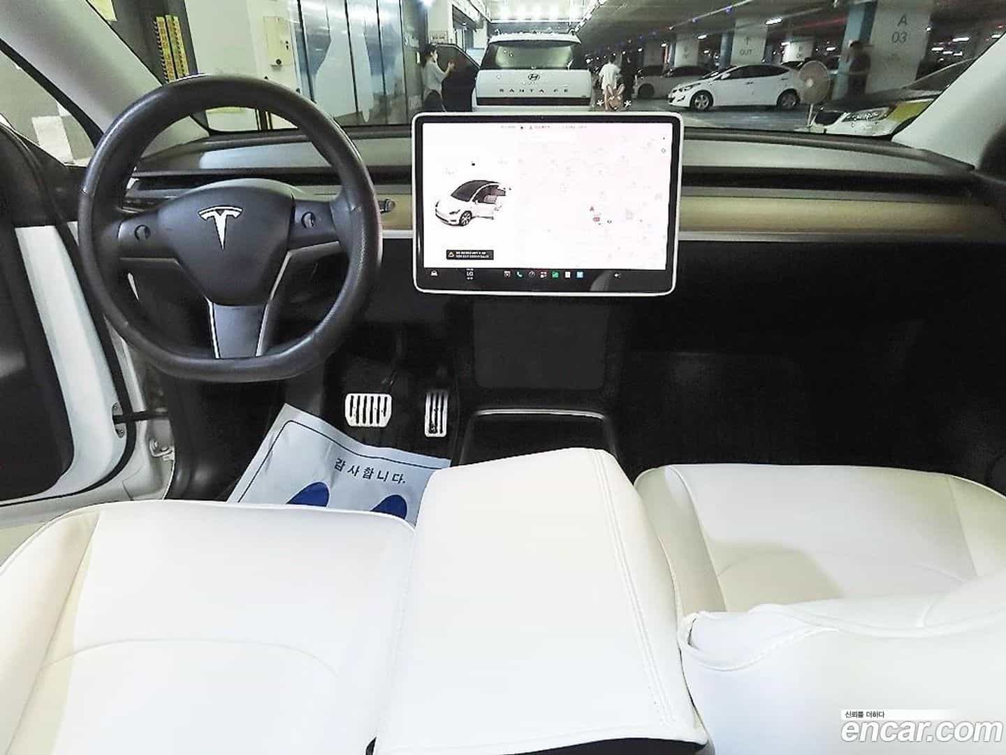 Model Y Tesla 2021.5-INNER-010