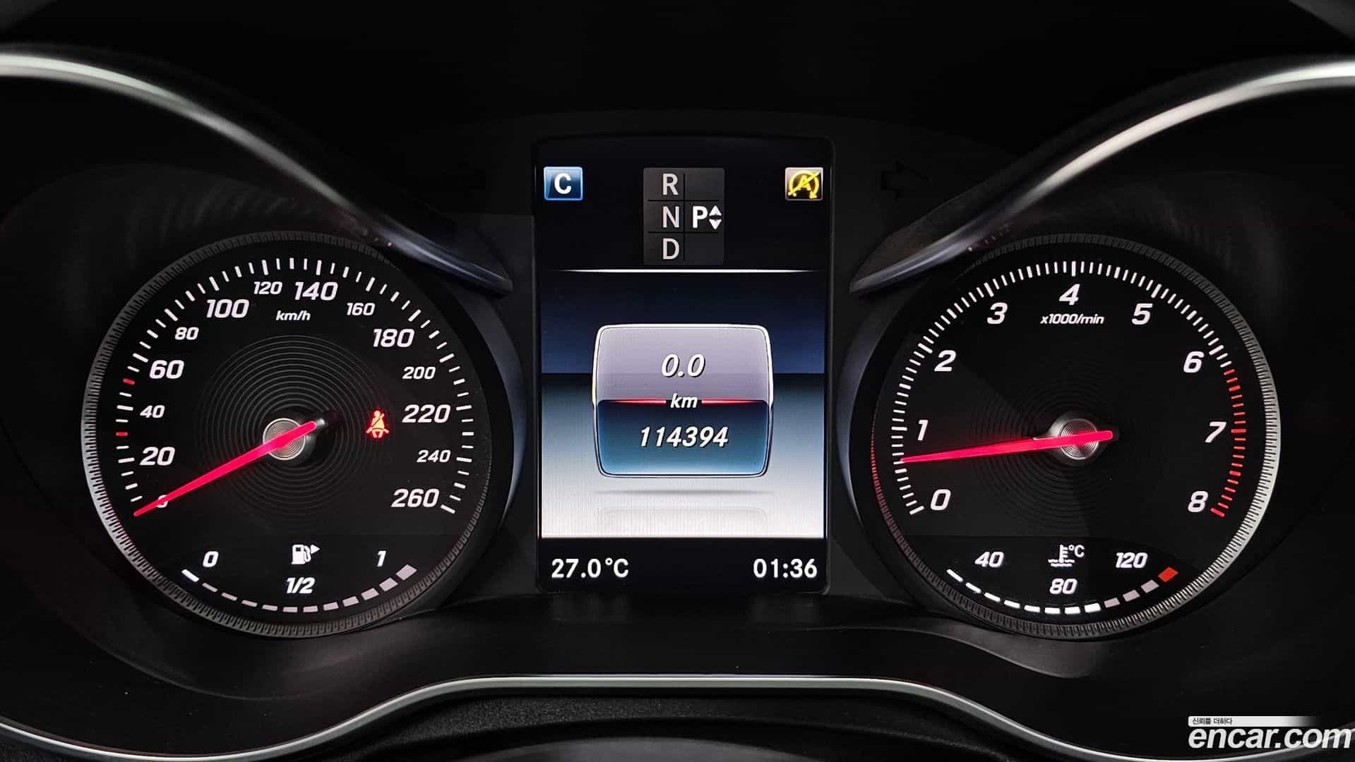 C-Class Mercedes-Benz 2016.10-INNER-008