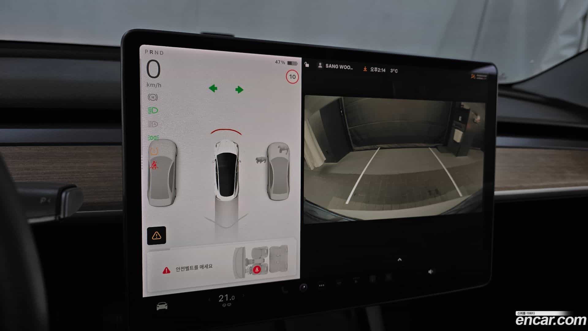 Model 3 Tesla 2021.5-OPTION-019