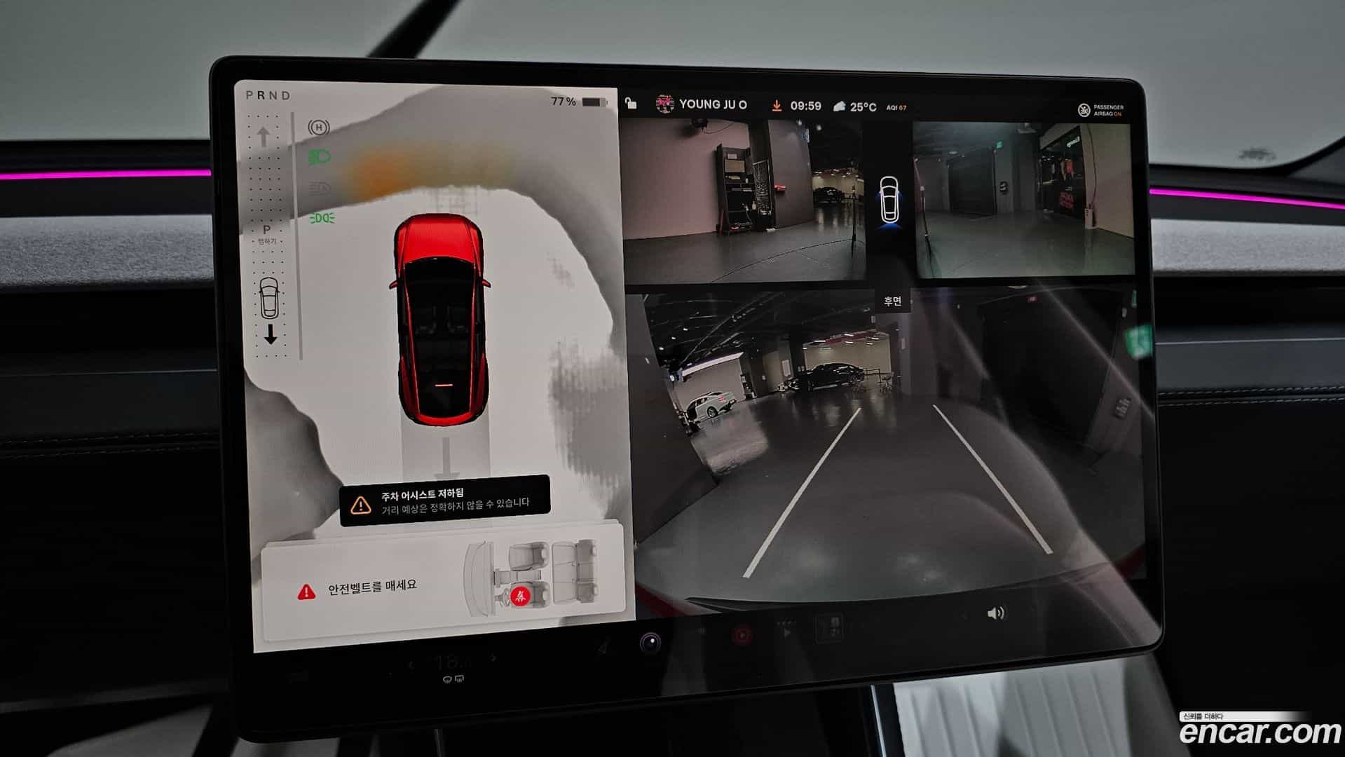 Model Y Tesla 2025.11-OPTION-019
