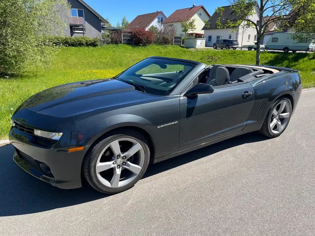 Main__Slider__Photo:Chevrolet Camaro Cabrio 3.6 V6 Aut. | TÜV neu | sehr gepfl 07/2015-0