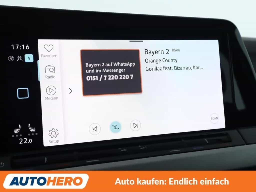 Volkswagen Golf VIII 1.5 TSI ACT Life*LED*TEMPO*PDC*SHZ* 07/2021-photo-20