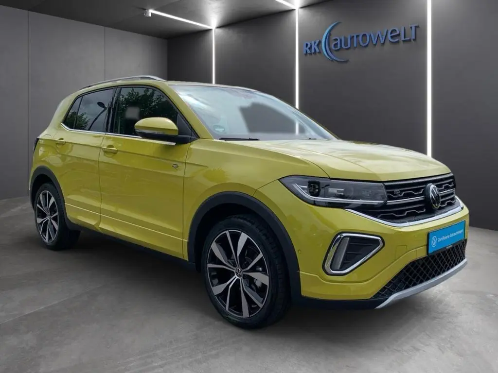 Main__Slider__Photo:Volkswagen T-Cross R-Line 1.5 TSI AHK-abnehmbar Navi 01/2024-1