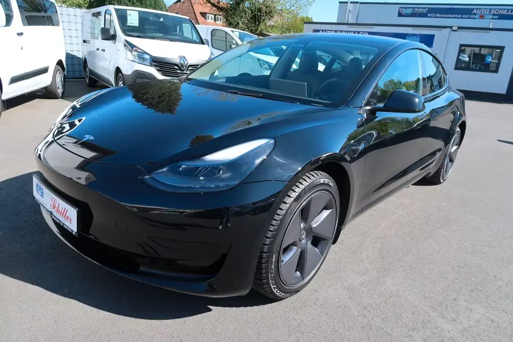 Main__Slider__Photo:Tesla Model 3 Basis RWD # SCHWARZ # incl. MWST. 03/2023-0