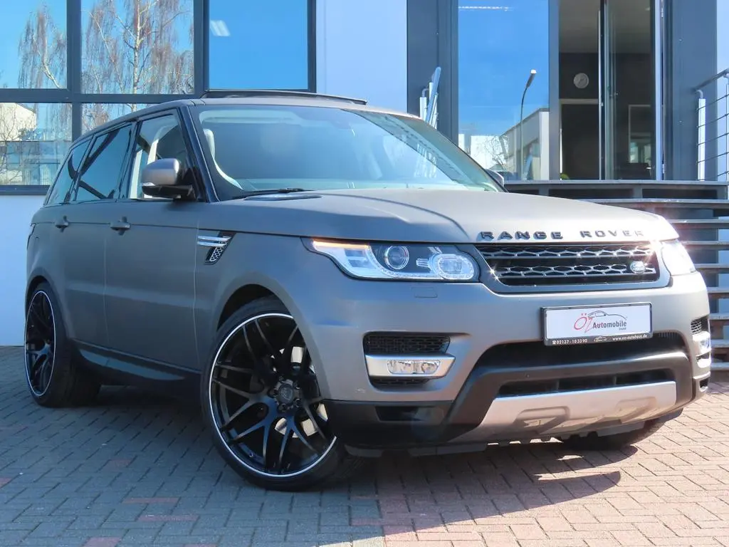 Main__Slider__Photo:Land Rover Range Rover Rover Sport 3.0 TDV6 Autom. Pano 23 Zoll 09/2013-0