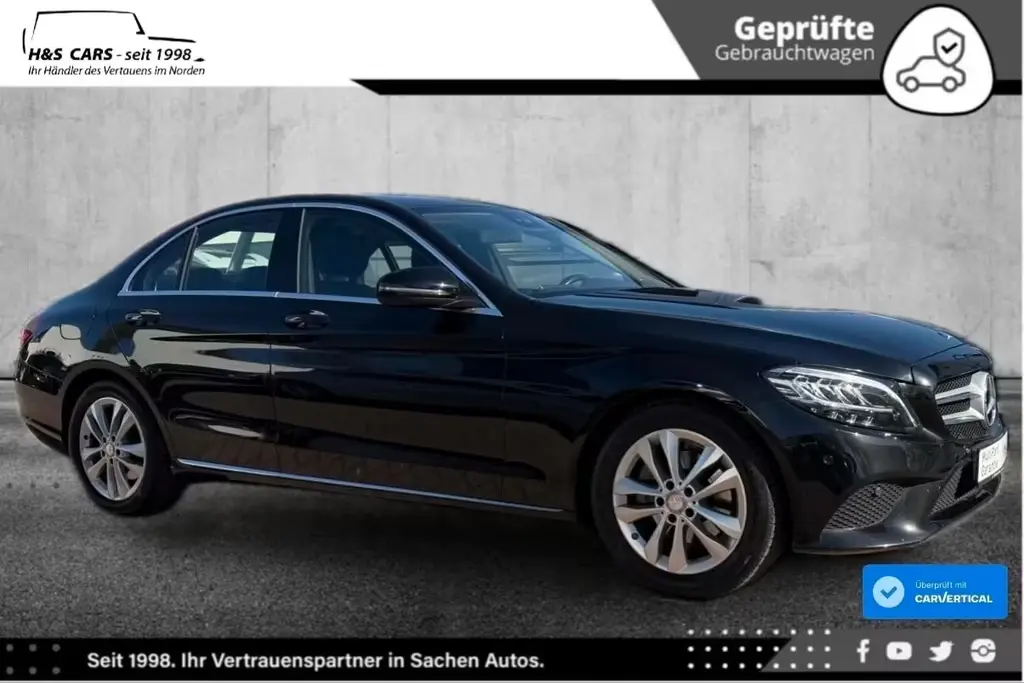 Main__Slider__Photo:Mercedes-Benz C 200 Lim AVANTG ILS LED NAV TOTW SCHIEBD KAMERA 07/2019-0