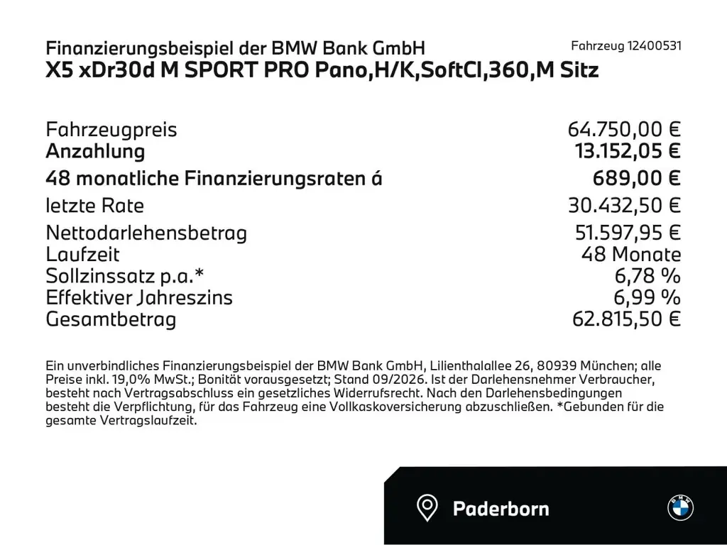 Main__Slider__Photo:BMW X5 xDr30d M SPORT PRO Pano,H/K,SoftCl,360,M Sitz 05/2023-1